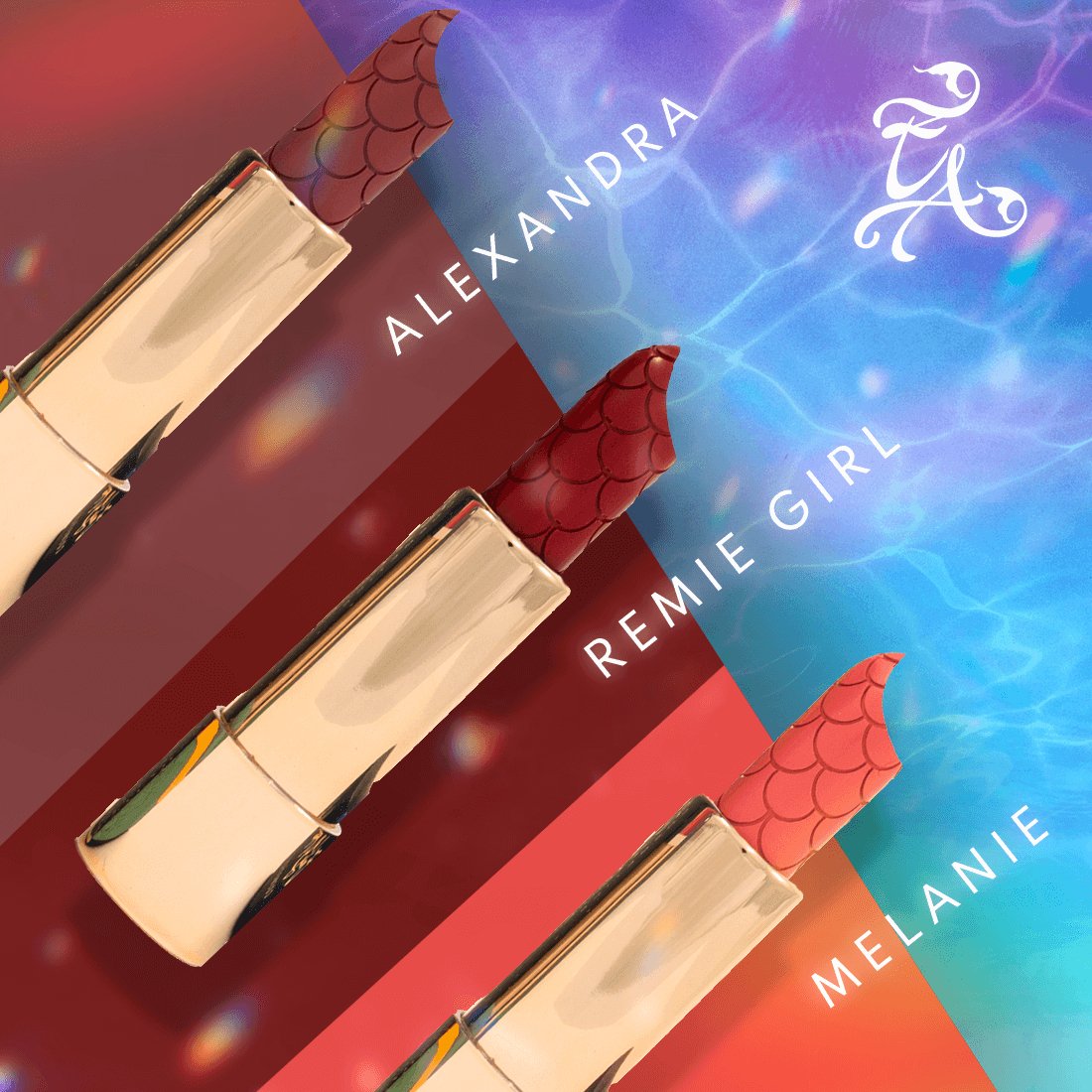 The Siren Series Lipstick Collection - emilyalexandracosmetics